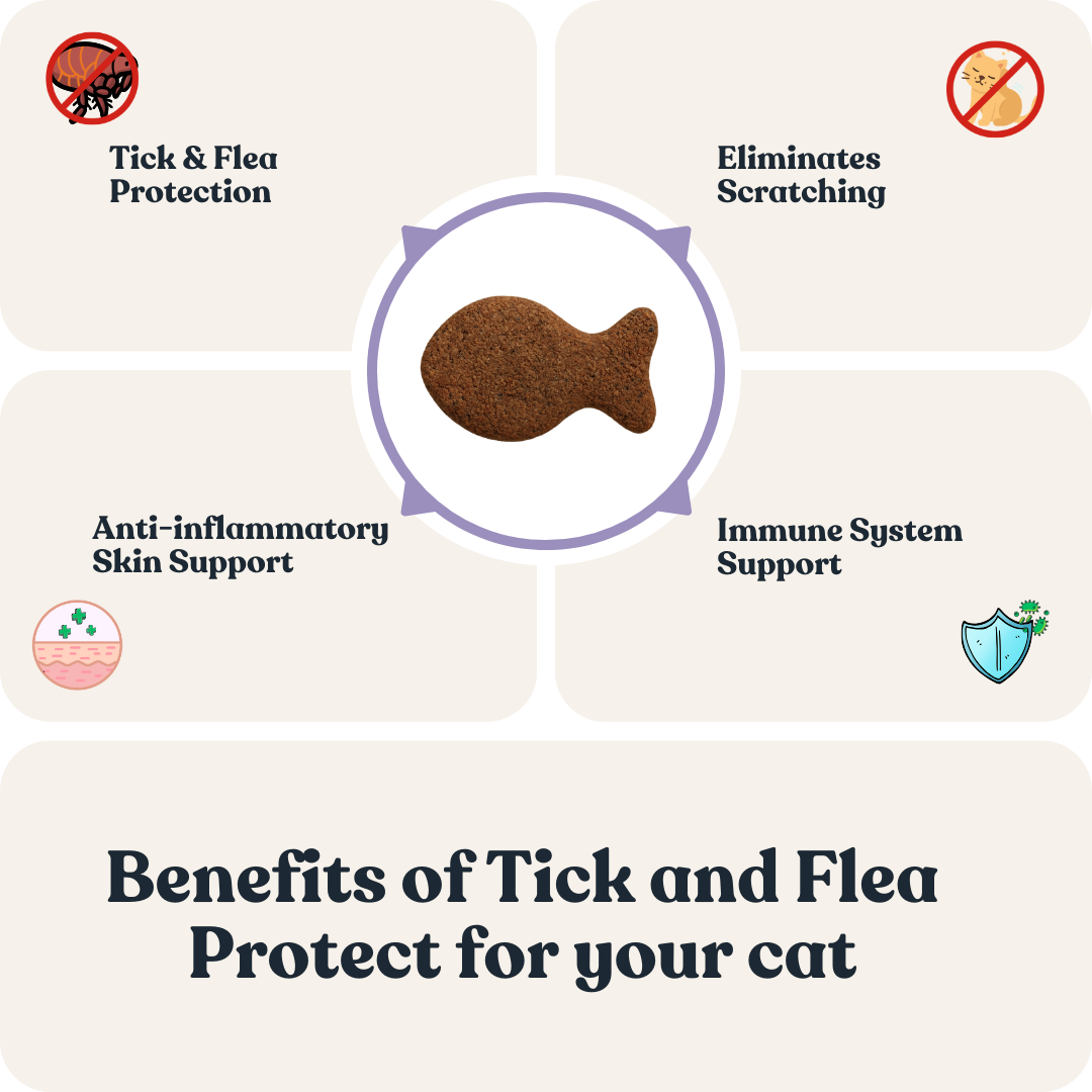 Tick & Flea Protect for Cats