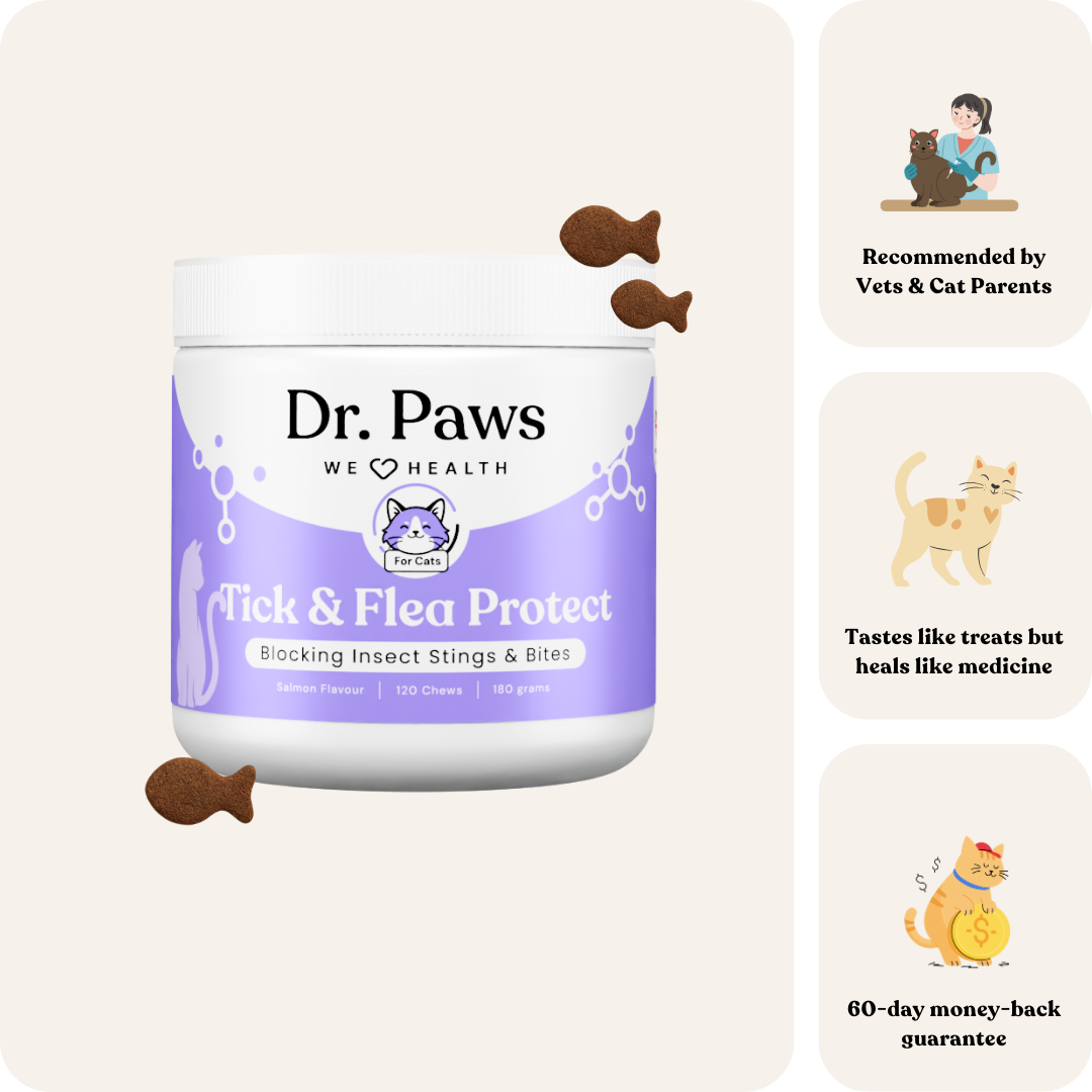 Tick &amp; Flea Protect for Cats