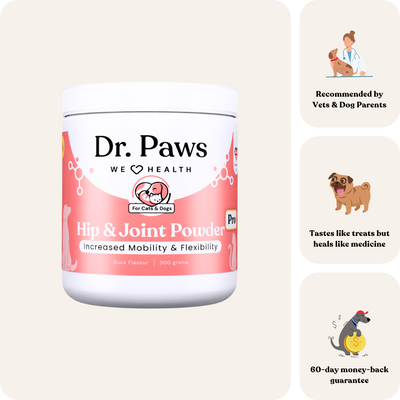 Hip & Joint Powder Pro for Cats & Dogs