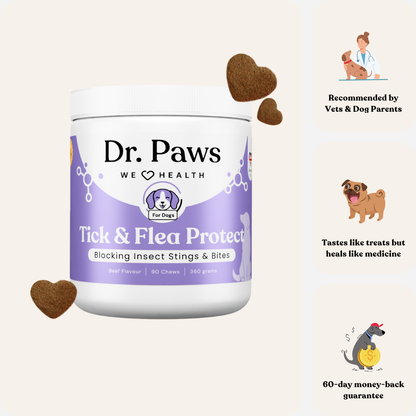 🎁🐶 FREE Gift: 200g Tick &amp; Flea Protect for Dogs (Value 119 MYR)