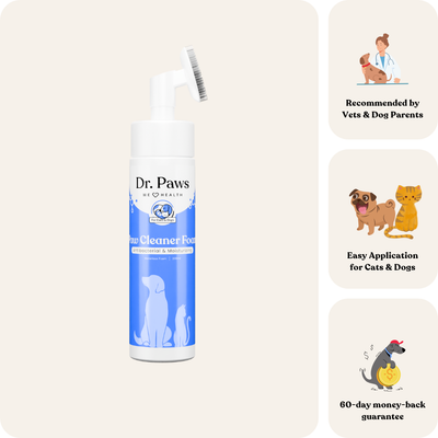 Paw Cleaner Foam for Cats & Dogs