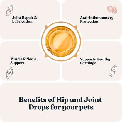 Hip &amp; Joint Drops for Cats &amp; Dogs