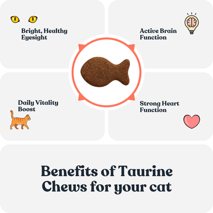 Taurine Chews for Cats