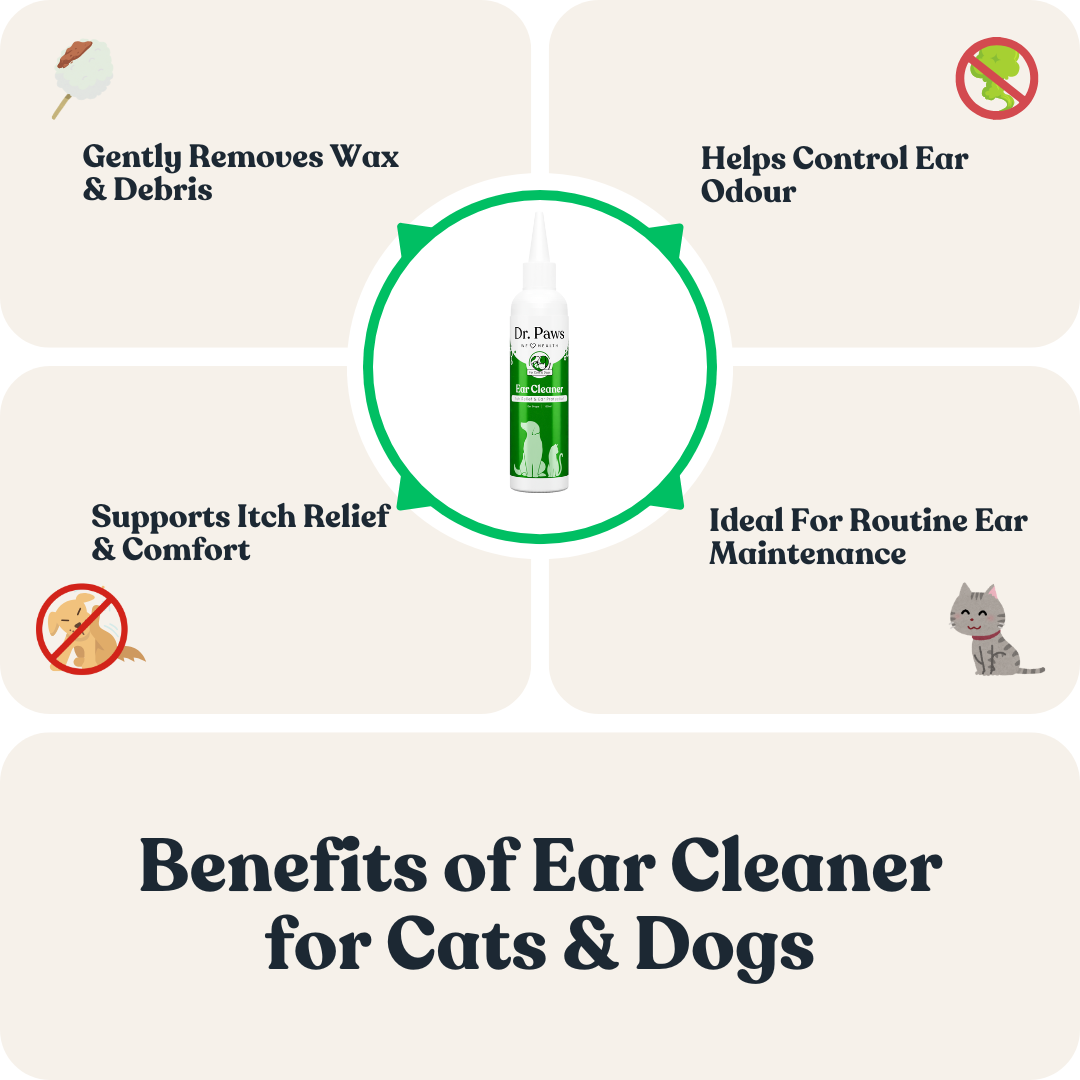 Ear Cleaner for Cats & Dogs