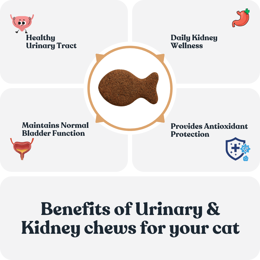 Urinary & Kidney Chews for Cats